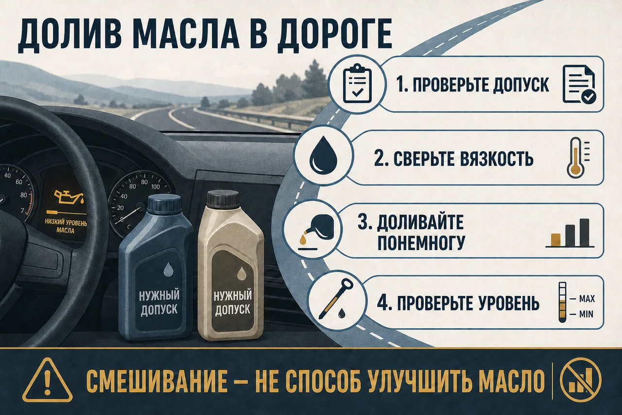 Можно ли смешивать моторные масла разных марок