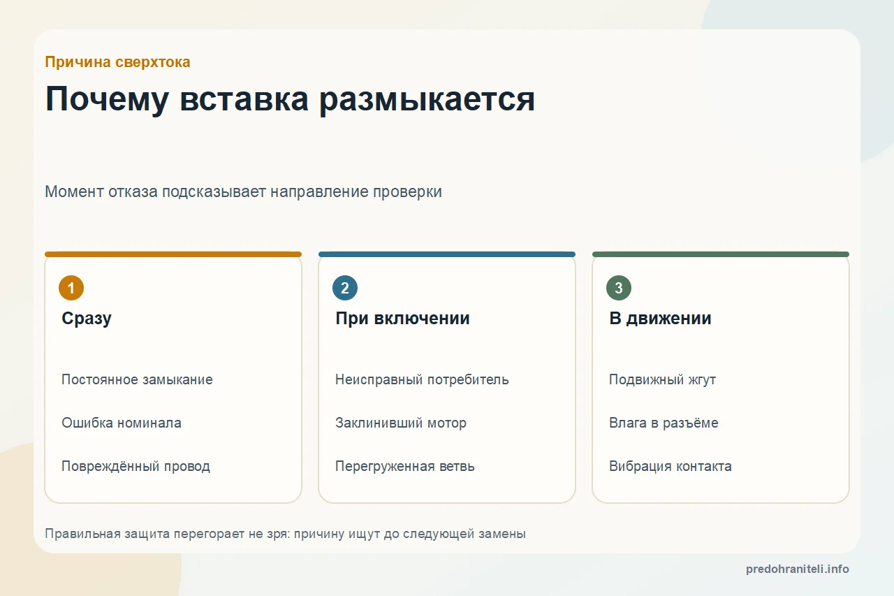 Почему перегорает предохранитель в машине: причины и безопасная проверка