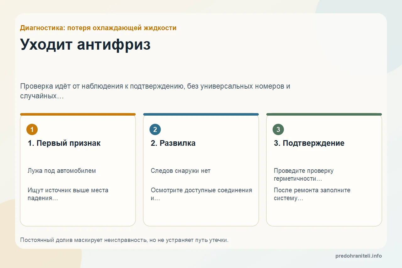 Уходит антифриз