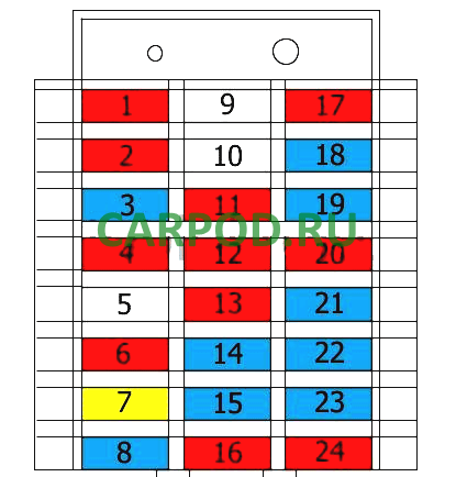В салоне