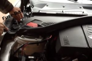 Расположение блоков предохранителей и реле BMW 1-й серии (F20 / F21; 2012-2017) - схема 2