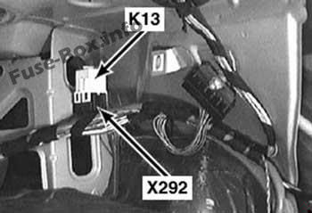 K13 — Реле обогревателя заднего стекла
