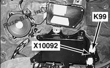 K13 — Реле обогревателя заднего стекла
