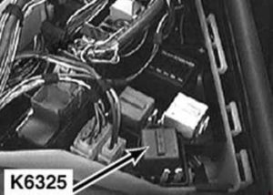 Расположение блоков предохранителей и реле BMW 3-й серии (E46; 1998-2006) - схема 30