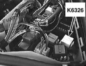 Расположение блоков предохранителей и реле BMW 3-й серии (E46; 1998-2006) - схема 33