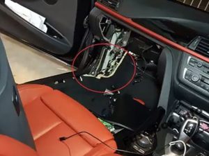 Расположение блоков предохранителей и реле BMW 3-й серии (F30 / F31 / F34; 2012-2018) - схема 6