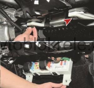Расположение блоков предохранителей и реле Ford Focus 2 - схема 8 Расположение блоков предохранителей и реле Ford Focus 2 - схема 8
