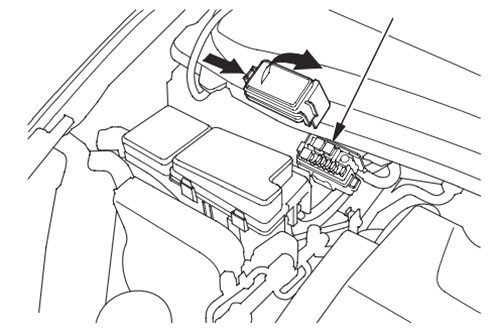 Расположение блоков предохранителей и реле Honda Odyssey (2005-2010) - схема 11