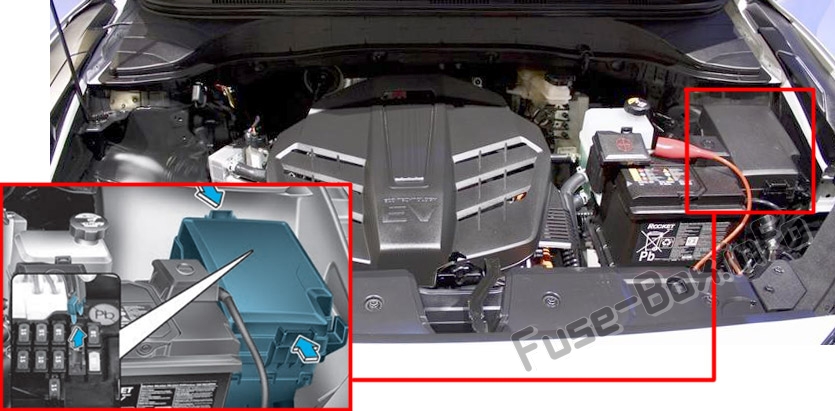 Расположение блоков предохранителей и реле Hyundai Kona EV 2019 - схема 2
