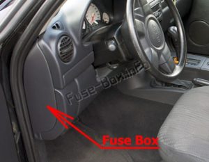 Расположение блоков предохранителей и реле Jeep Liberty и Cherokee KJ; 2002-2007 - схема 1