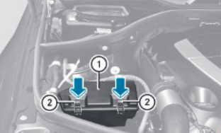 Расположение блоков предохранителей и реле Mercedes-Benz ML-Class W164 2005-2011 - схема 4