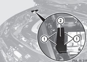 Расположение блоков предохранителей и реле Mercedes-Benz S-Class, CL-Class W221, C216 2005-2013 - схема 11