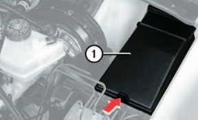 Расположение блоков предохранителей и реле Mercedes-Benz SLK R170 1995-2004 - схема 4