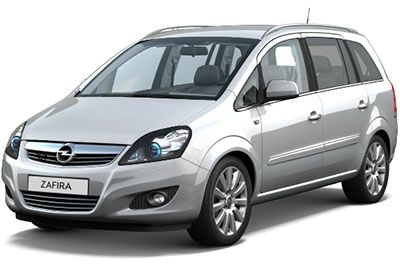 Предохранители Opel/Vauxhall Zafira B (2006-2014)