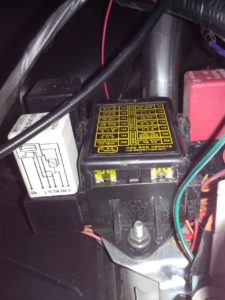 Расположение блоков предохранителей и реле Предохранители и реле Daewoo Matiz (M150), 2000 — 2015 - схема 1