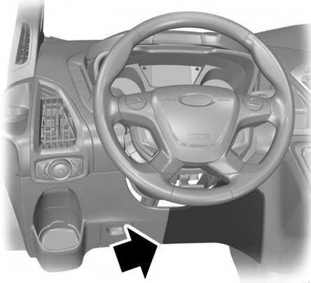 Расположение блоков предохранителей и реле Предохранители и реле для Ford Transit (2014-2018) - схема 3