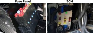 Расположение блоков предохранителей и реле Предохранители и реле Dodge Dart (PF; 2013-2016) - схема 2