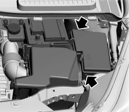 Расположение блоков предохранителей и реле Предохранители и реле Ford Kuga Mk2 (2012-2018) - схема 3