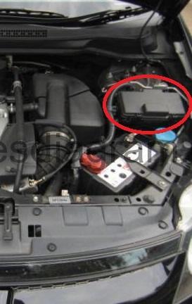 Расположение блоков предохранителей и реле Предохранители и реле Honda Stream 2001-2006 - схема 3