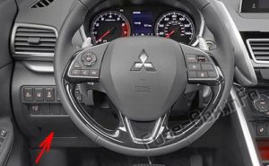 Расположение блоков предохранителей и реле Предохранители и реле Mitsubishi Eclipse Cross (2018-2019…) - схема 1