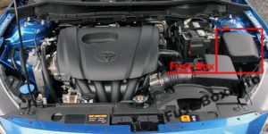Расположение блоков предохранителей и реле Предохранители и реле Toyota Yaris iA / Scion iA (DJ; 2015-2018 ..) - схема 3
