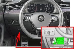 Расположение блоков предохранителей и реле Предохранители и реле Volkswagen Arteon (2017-2019) - схема 1