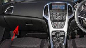Расположение блоков предохранителей и реле Предохранители Opel Astra J (2009-2018) - схема 5