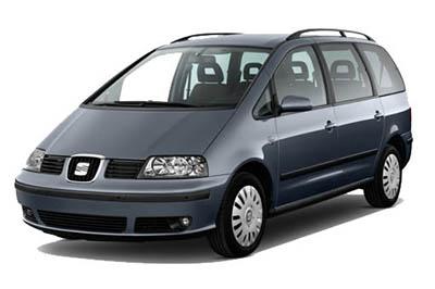 Предохранители SEAT Alhambra (Mk1/7M, 1996-2009)