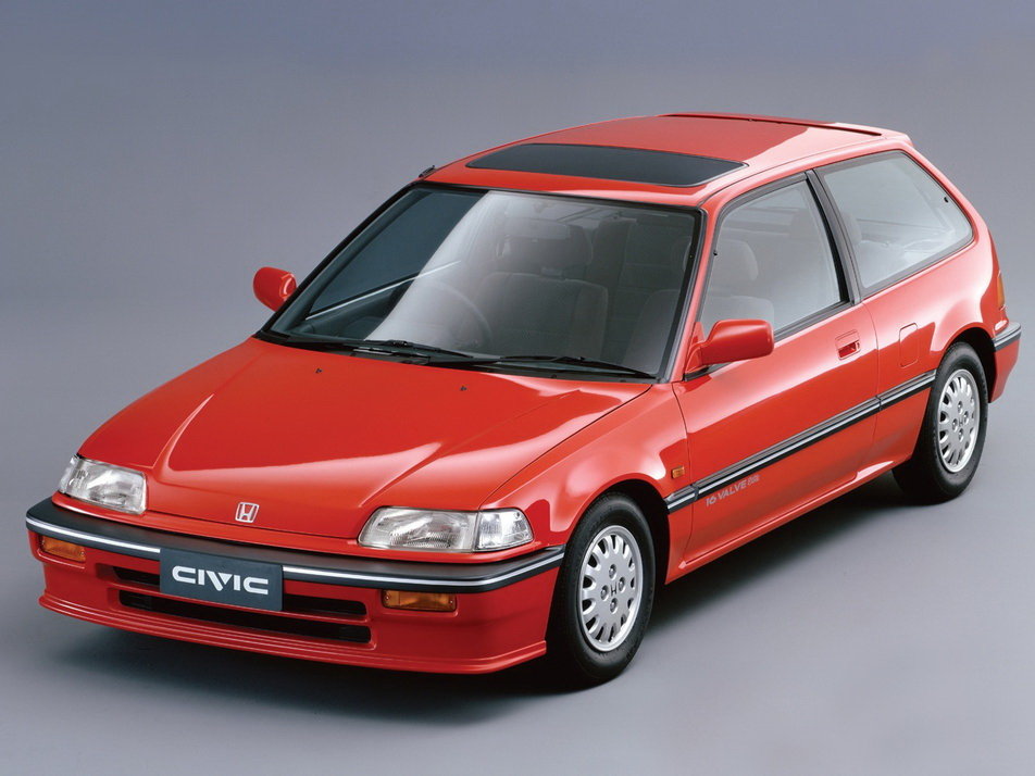 Предохранители Honda Civic и CR-X 1988-1991