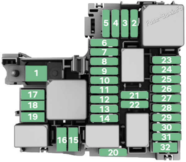 Under-hood ???? ??????????????? diagram: Skoda Elroq (2025-2026)