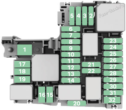 Under-hood ???? ??????????????? diagram: Skoda Enyaq (2025-2026)