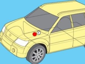 Расположение блоков предохранителей и реле Suzuki Grand Vitara - схема 1 Расположение блоков предохранителей и реле Suzuki Grand Vitara - схема 1
