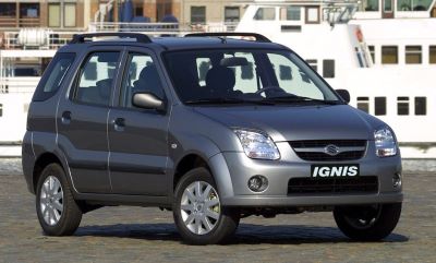 Предохранители Suzuki Ignis 2001-2008