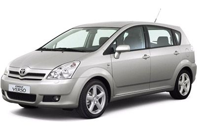 Предохранители Toyota Corolla Verso (AR10, 2004-2009)