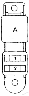 Блок реле: Volkswagen Taro (1989-1997)