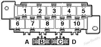 Разъемный блок 2: Volkswagen Transporter T5 (2003-2009)